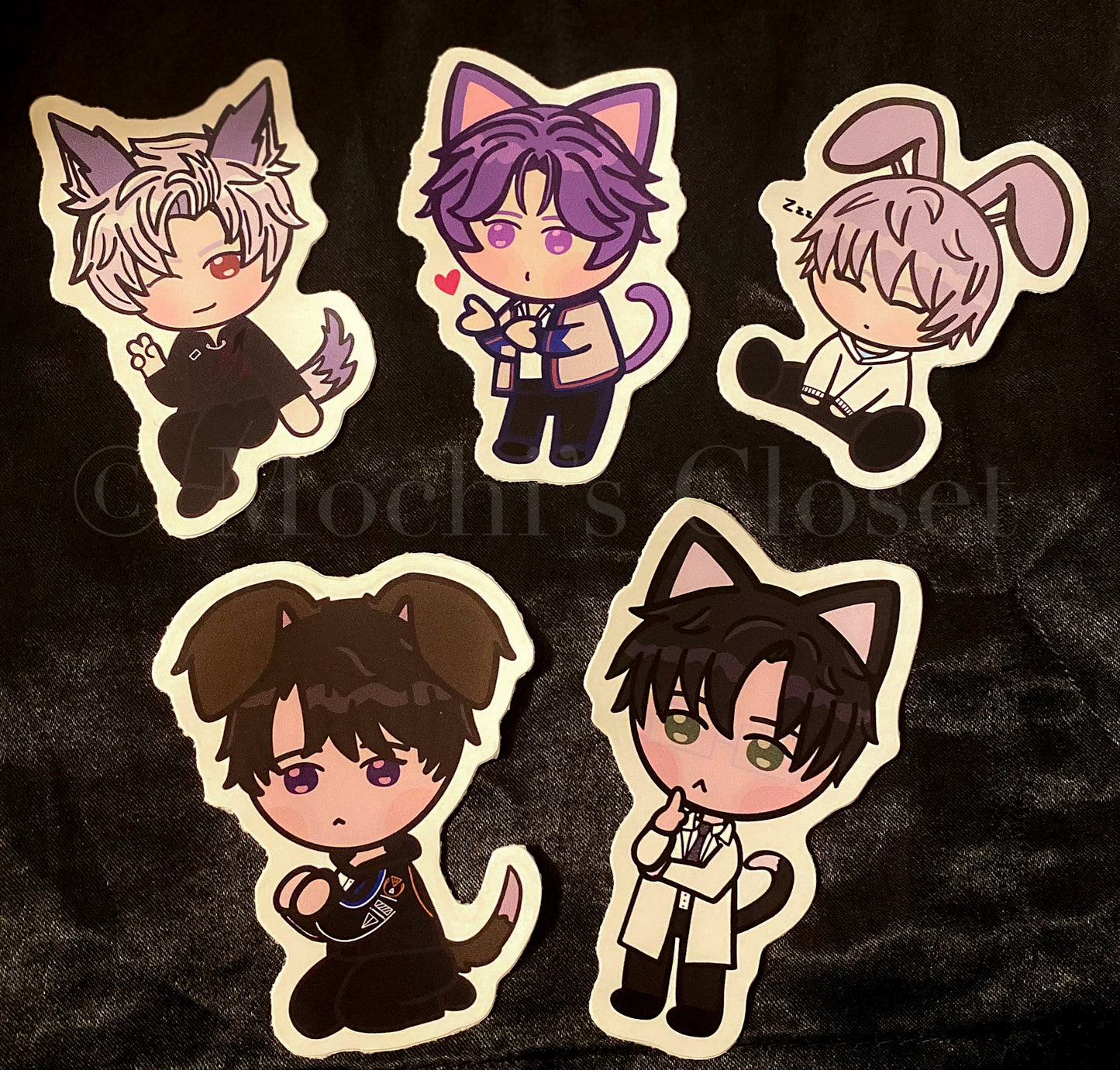LADS Animal Chibis Stickers