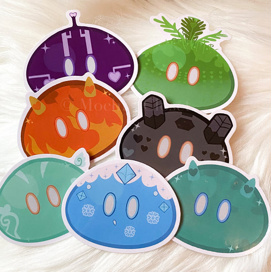 Slime Heart Stickers