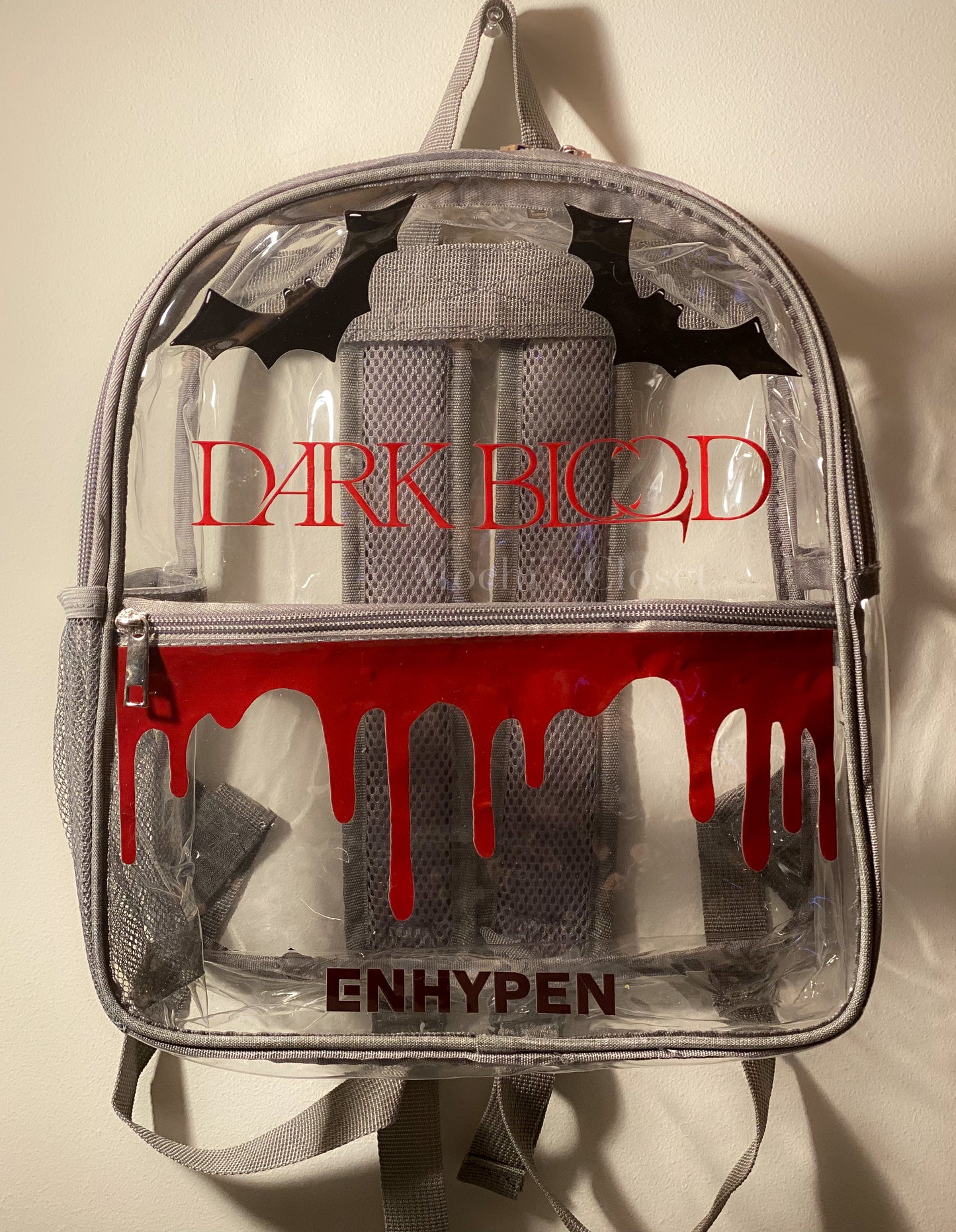 Enhypen Themed Transparent Bag