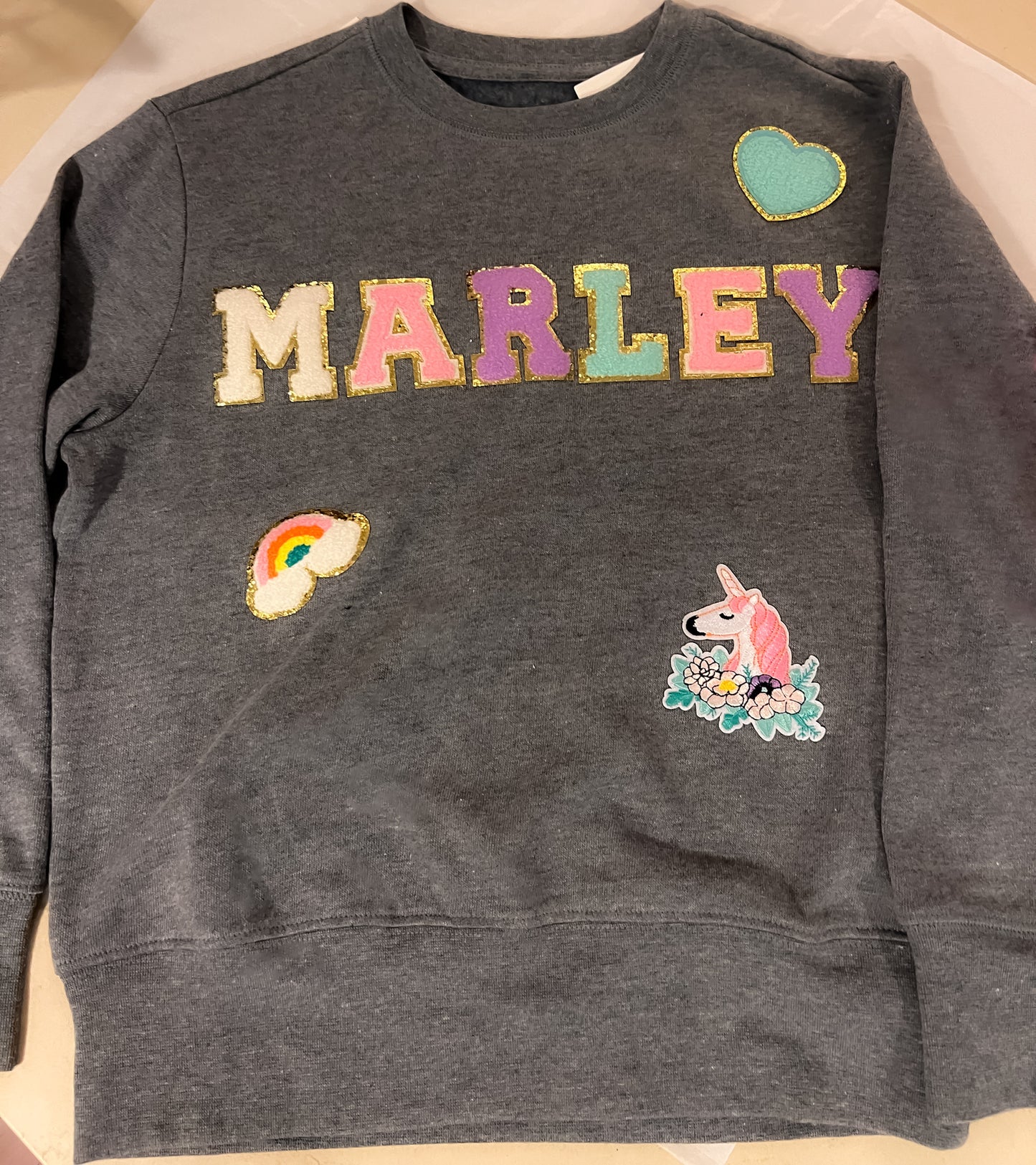 Customized Patch Kids Sweatshirt