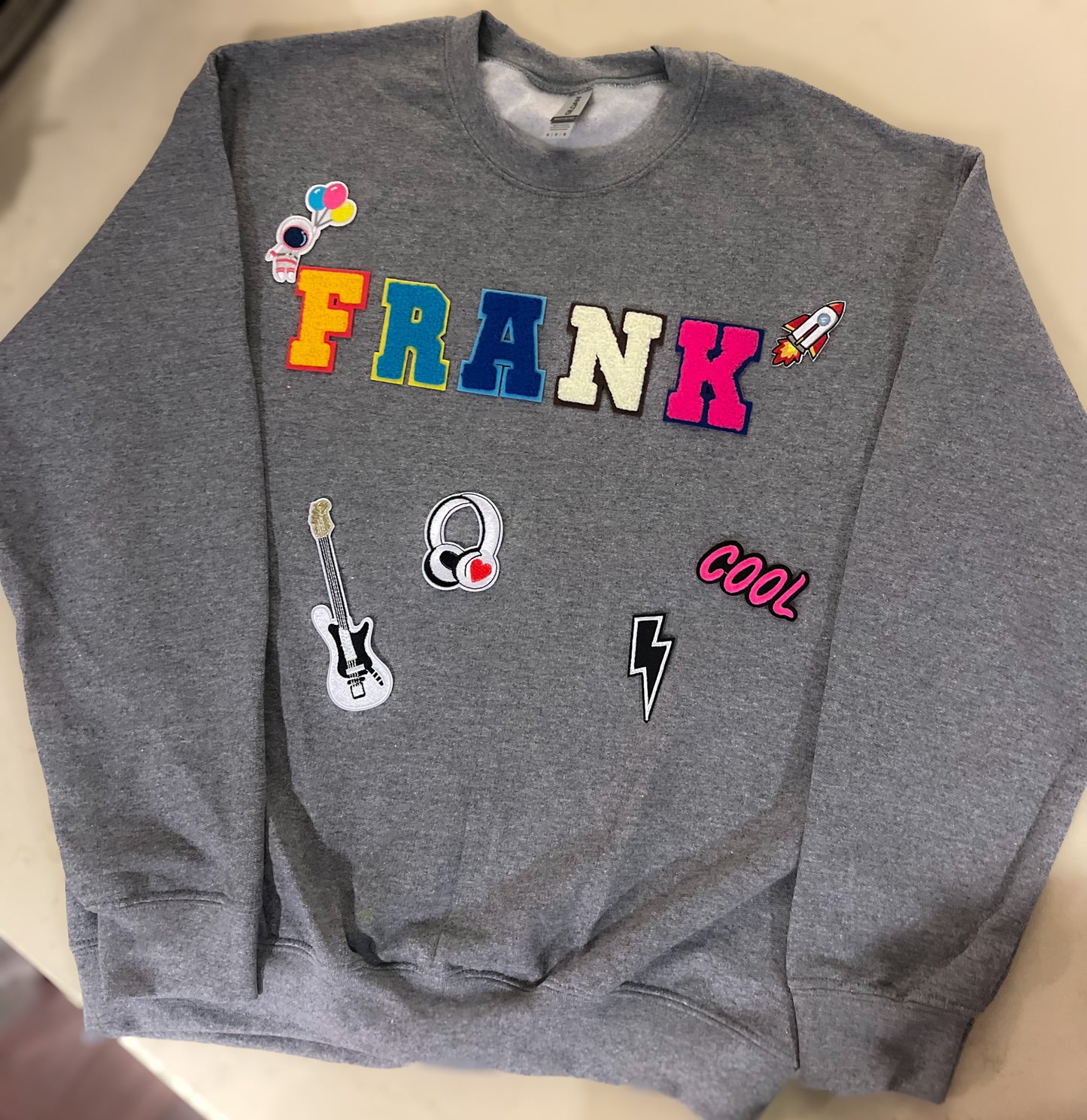 Customized Patch Kids Sweatshirt